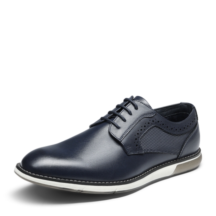 Mens navy best sale dress shoes